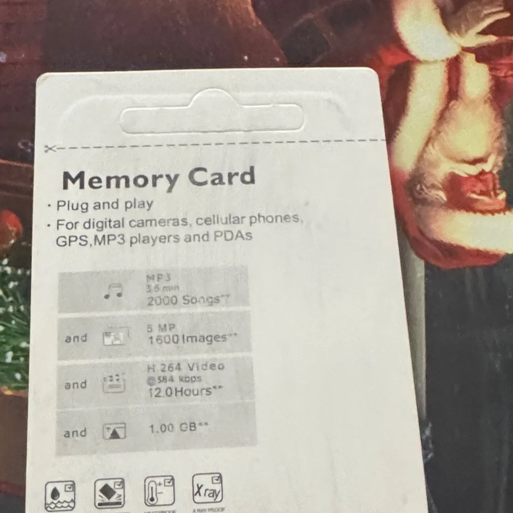 Lenovo Black and Red Micro SD Card with Adapter